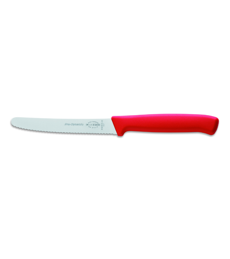 Dick Knife Prodynamic Utility Knife Serrated Edge Red 11 cm